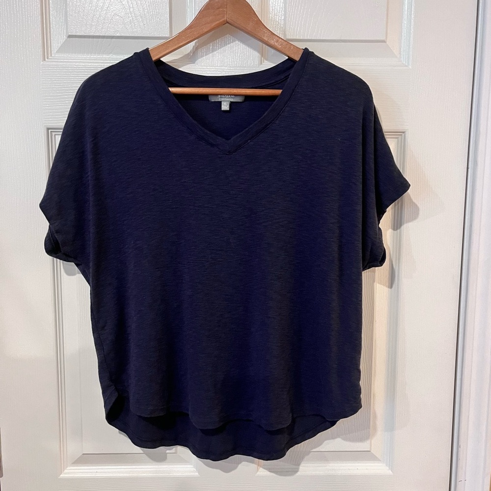 Marled - Navy Blue Tee XL